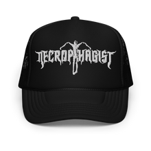 Load image into Gallery viewer, Necrophagist Embroidered Trucker Hat