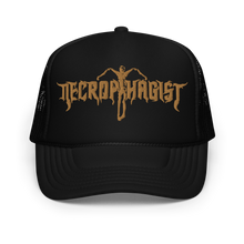 Load image into Gallery viewer, Necrophagist V2 Embroidered Trucker Hat