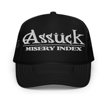 Load image into Gallery viewer, Misery Index Embroidered Trucker Hat