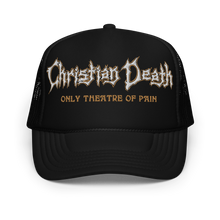 Load image into Gallery viewer, Only Theatre of Pain Embroidered Trucker Hat