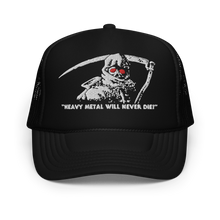 Load image into Gallery viewer, Heavy Metal Embroidered Trucker Hat