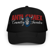 Load image into Gallery viewer, Country of Sweden Embroidered Trucker Hat