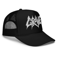 Load image into Gallery viewer, Grave Embroidered Trucker Hat