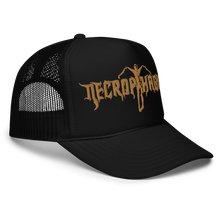 Load image into Gallery viewer, Necrophagist V2 Embroidered Trucker Hat