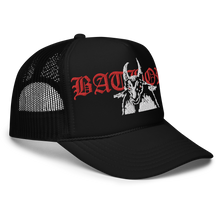 Load image into Gallery viewer, Bathory Goat Trucker Hat
