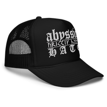 Load image into Gallery viewer, Abyssic Hate Embroidered Trucker Hat