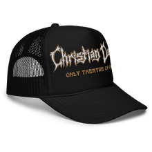 Load image into Gallery viewer, Only Theatre of Pain Embroidered Trucker Hat
