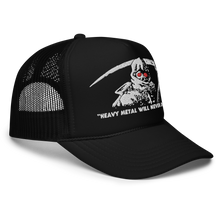 Load image into Gallery viewer, Heavy Metal Embroidered Trucker Hat