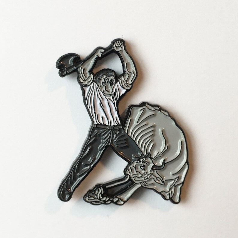 Laws of Nature Enamel Pin Death Rattle Market