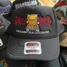 Load image into Gallery viewer, Organic Hallucinosis Embroidered Trucker Hat
