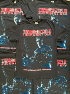 Terminator 2 Shirt - Comfort Colors Faded Black (Dark Grey)
