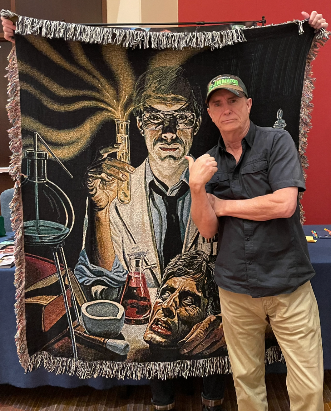 CLEARANCE Reanimator Woven Tapestry / Blanket