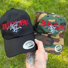 Load image into Gallery viewer, Black Metal Skinheads Embroidered Dad Hat
