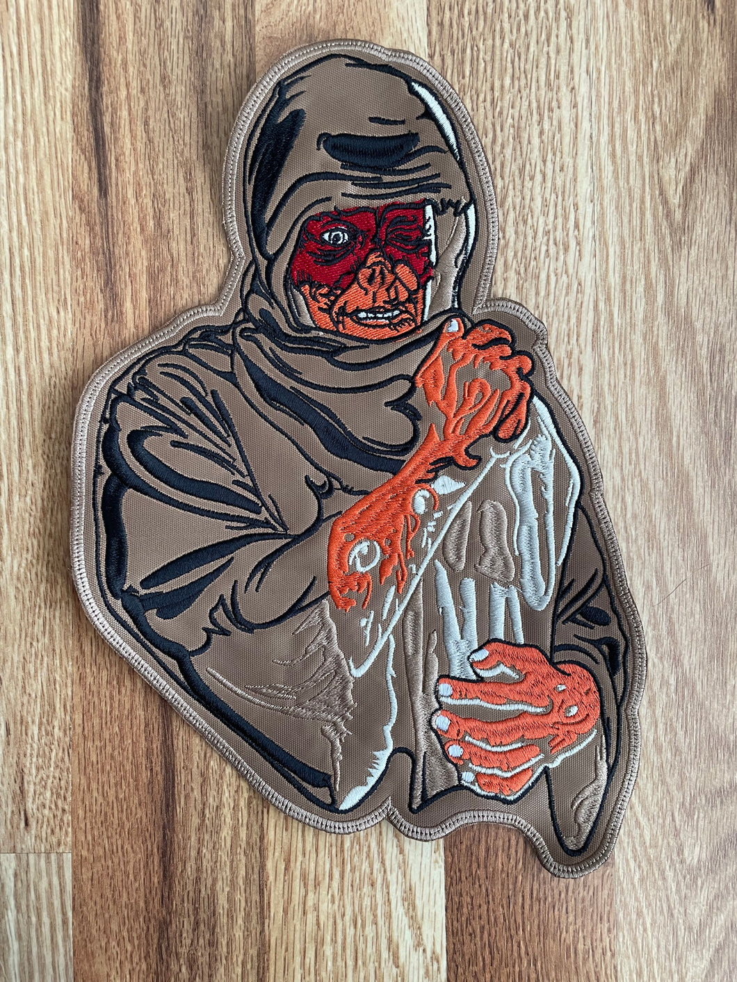 Leprosy Large Embroidered Backpatch