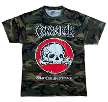 Load image into Gallery viewer, War Cult Supremacy Camo Shirt

