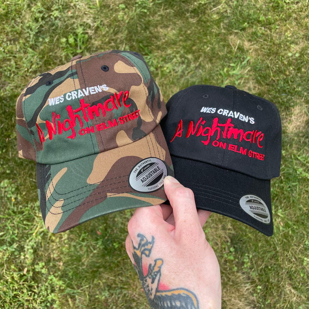 Nightmare on Elm Street Embroidered Hat
