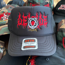 Load image into Gallery viewer, Legion Embroidered Trucker Hat
