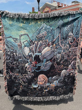 Load image into Gallery viewer, Effigy of the Forgotten - Woven Tapestry / Blanket
