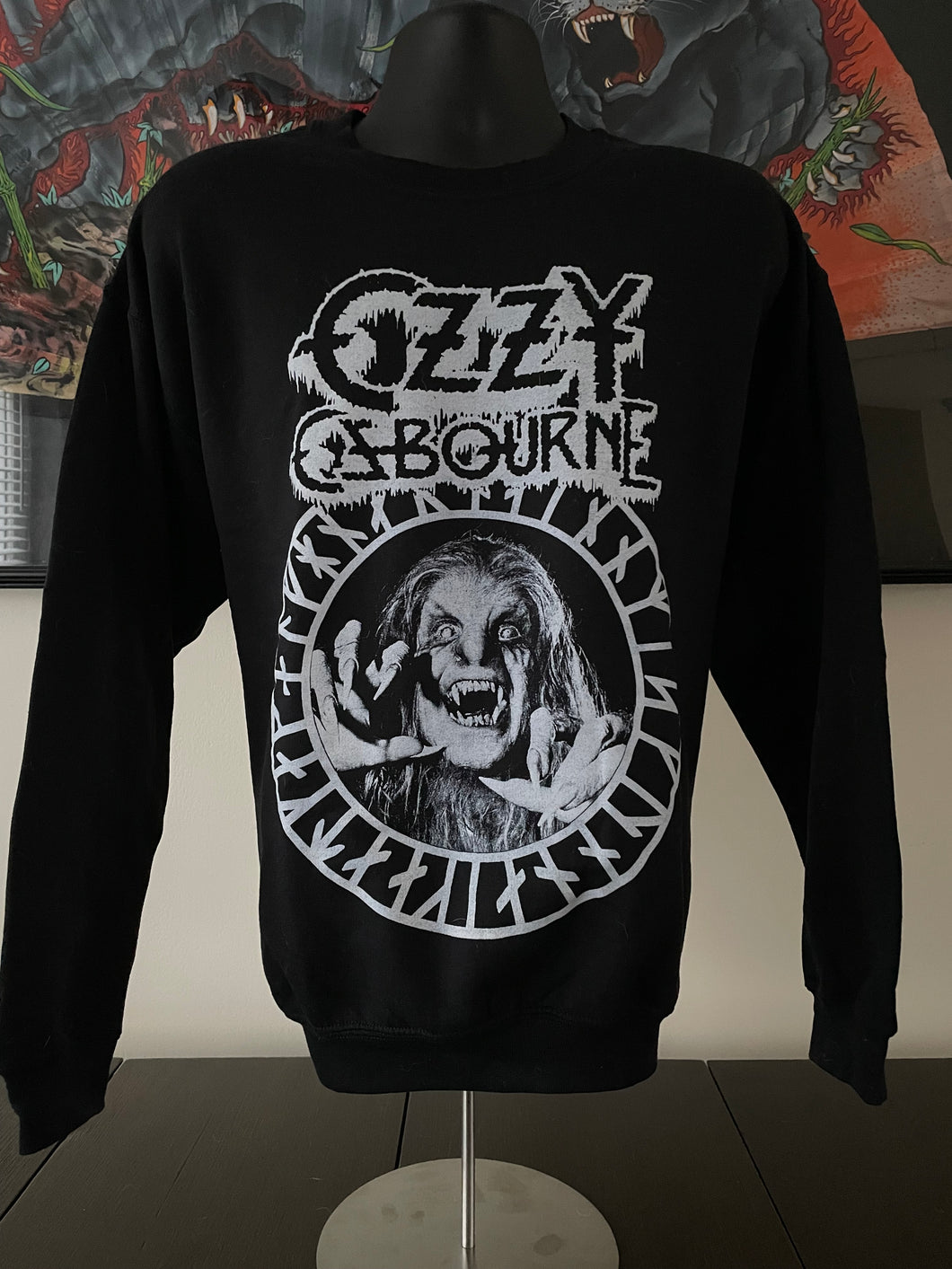 USED Medium - Ozzy Werewold Crewneck Sweatshirt