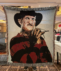 CLEARANCE Freddy Krueger Woven Blanket