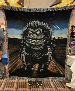 CLEARANCE Critters Woven Blanket