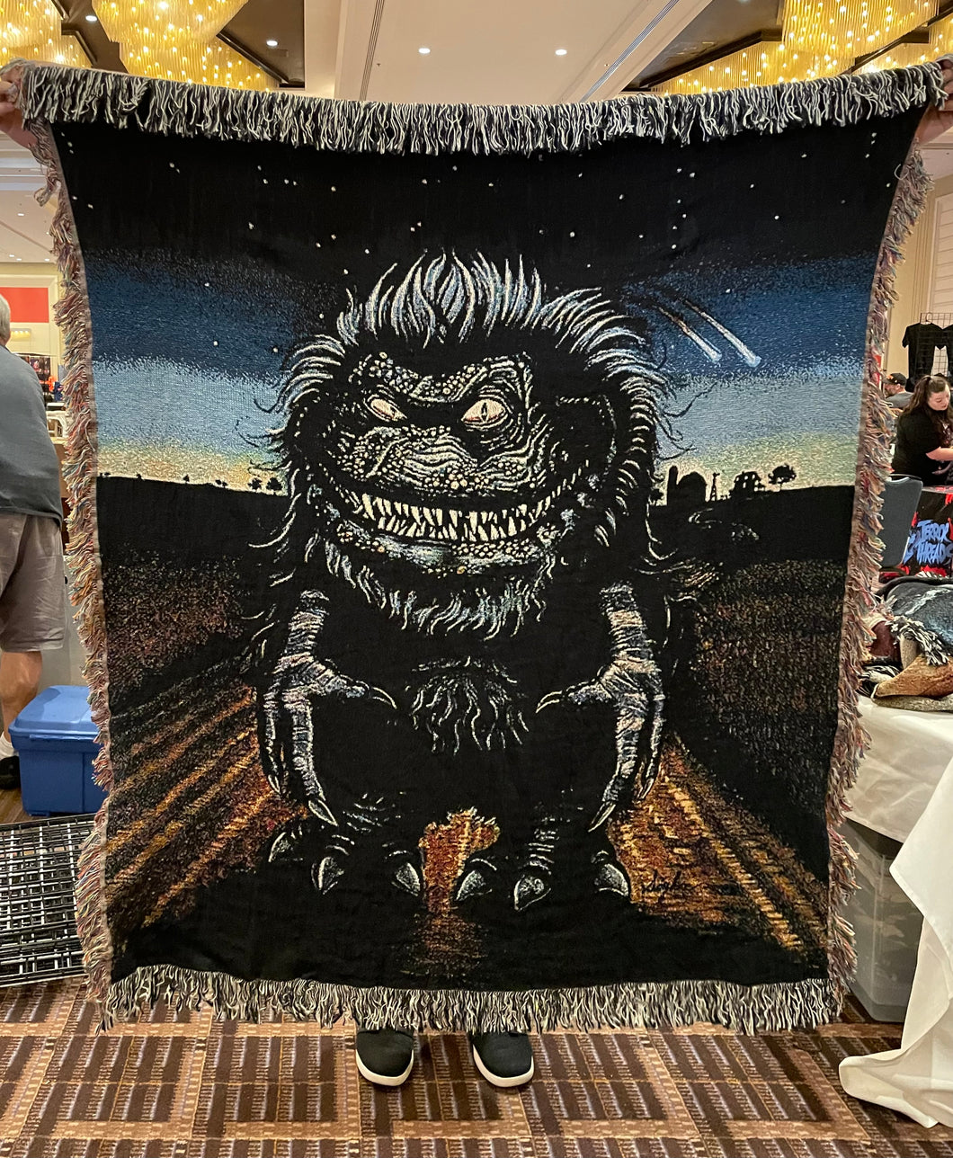 CLEARANCE Critters Woven Blanket