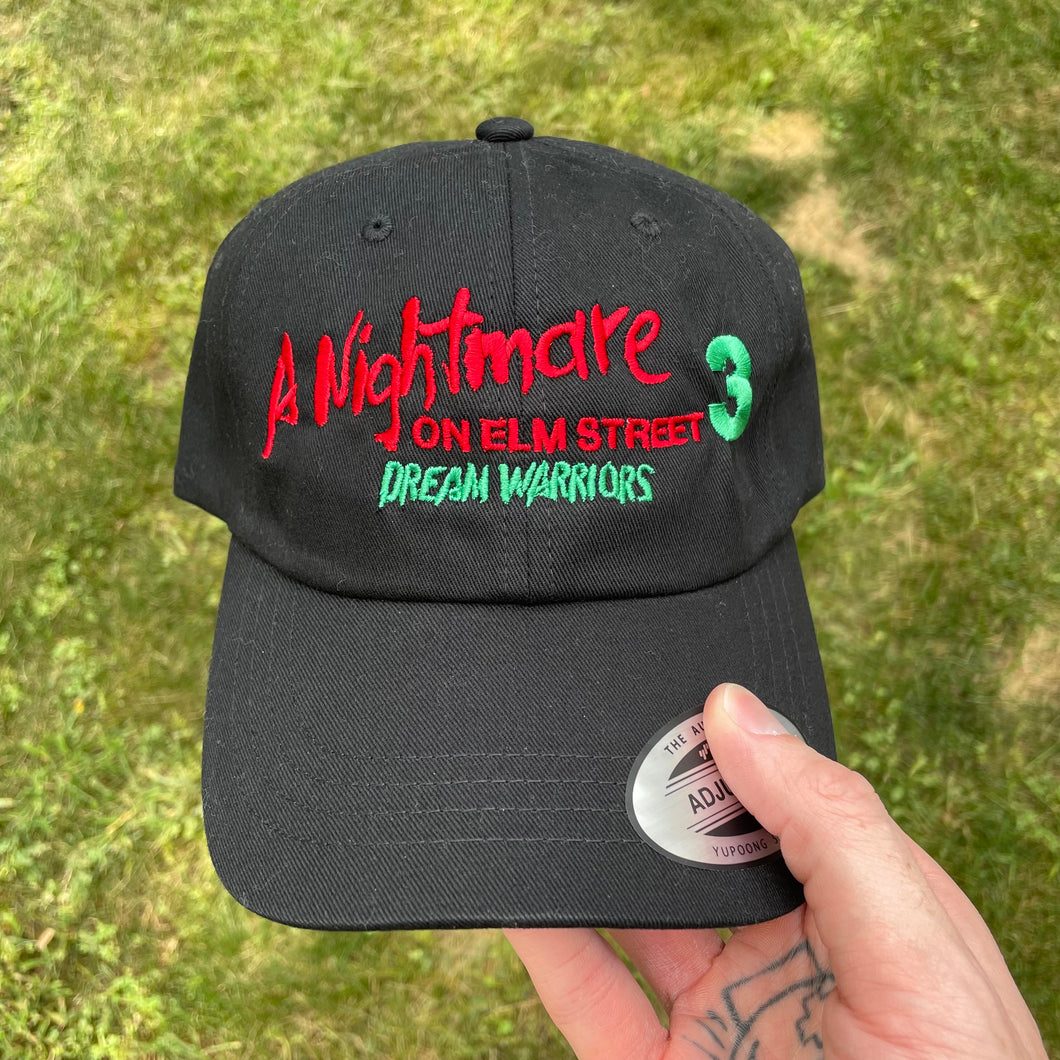 Nightmare on Elm Street 3 Dream Warriors Embroidered Hat