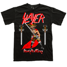 Load image into Gallery viewer, Show No Mercy Black Comfort Colors Shirt
