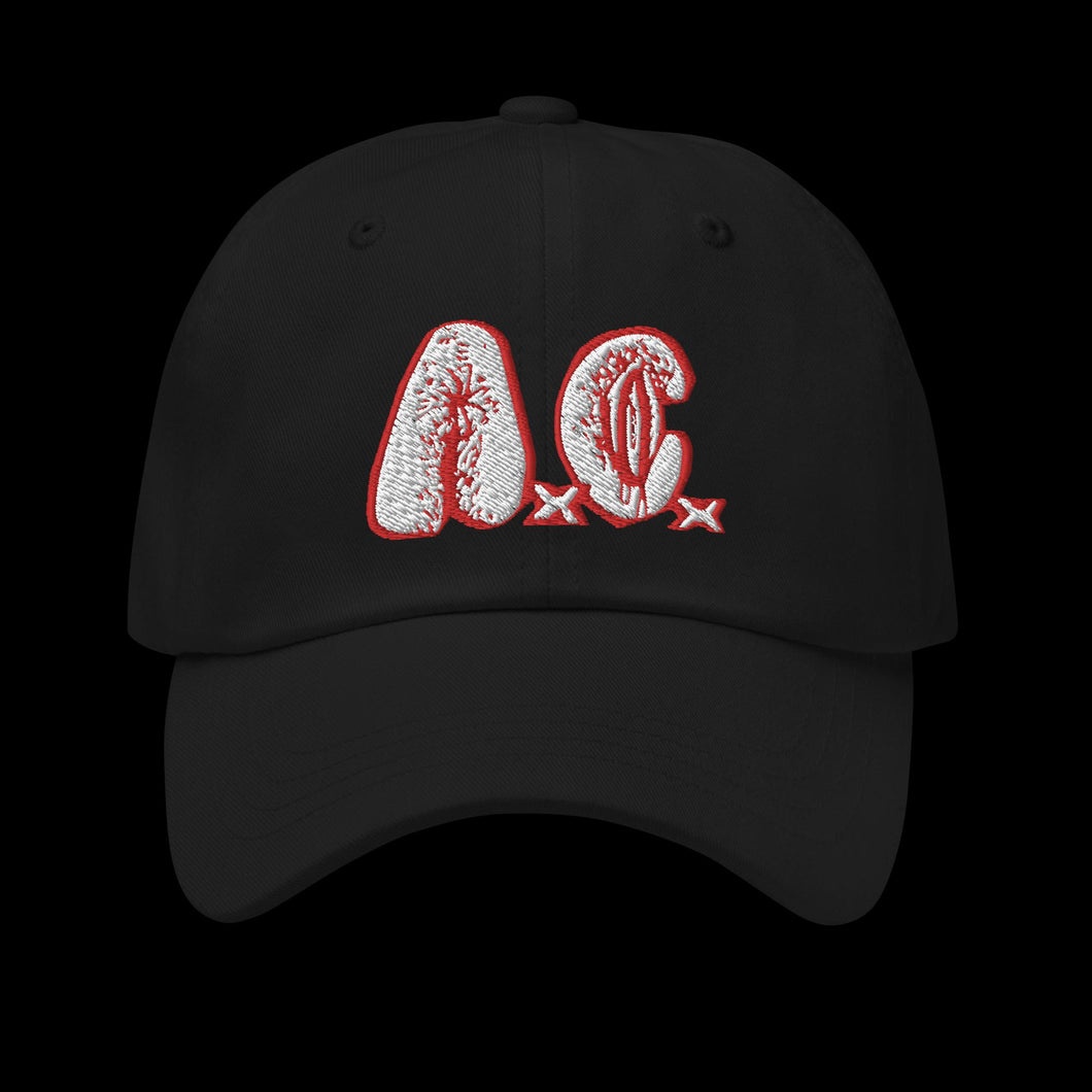 AxCx Dad Hat - Black / Camo
