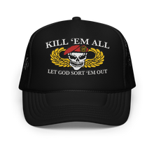 Load image into Gallery viewer, Kill ‘Em All Trucker Hat
