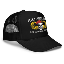 Load image into Gallery viewer, Kill ‘Em All Trucker Hat
