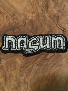 Nasum Embroidered Patch