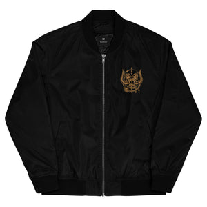 Embroidered Snaggletooth - Gold Version Bomber Jacket (ships separately)