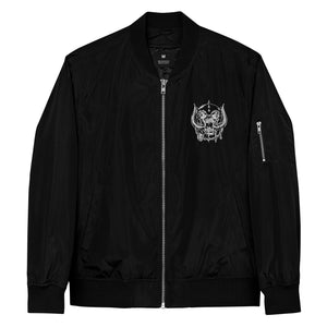 Embroidered Snaggletooth Bomber Jacket (Ships separately)