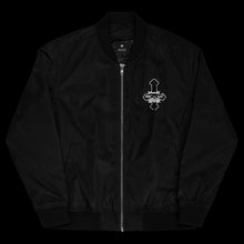 Skull Embroidered Bomber Jacket (ships separately)