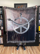 Load image into Gallery viewer, Heartwork Woven Tapestry / Blanket
