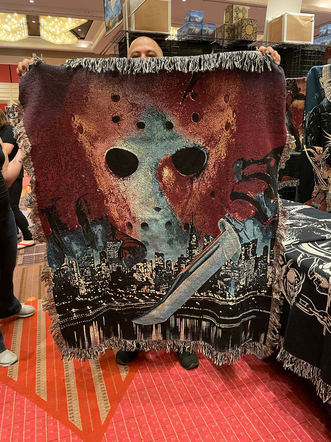 CLEARANCE Jason Takes Manhattan - Woven Blanket / Tapestry