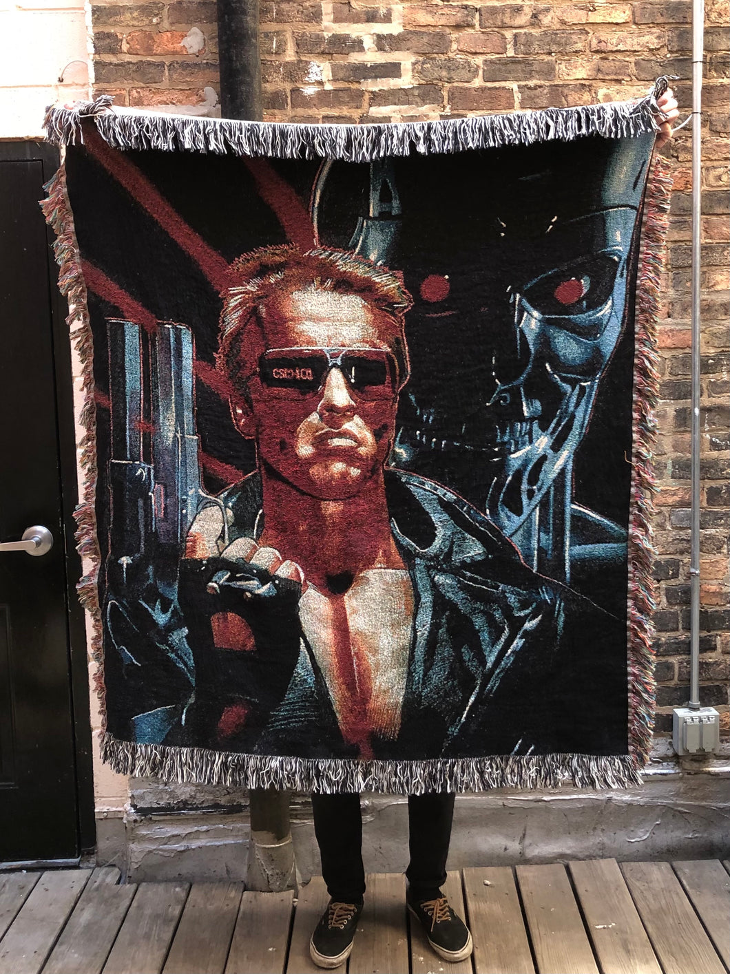 Terminator - Woven Tapestry / Blanket