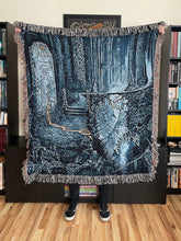 Load image into Gallery viewer, Left Hand Path Woven Blanket / Tapestry

