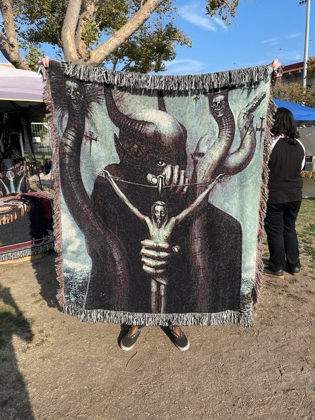 Celtic Frost - To Mega Therion  - Woven Tapestry / Blanket