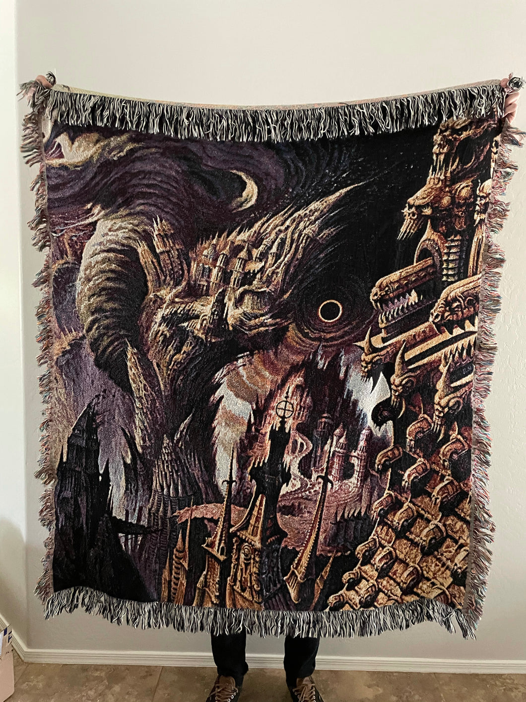 Gateways to Annihilation Woven Tapestry/Blanket