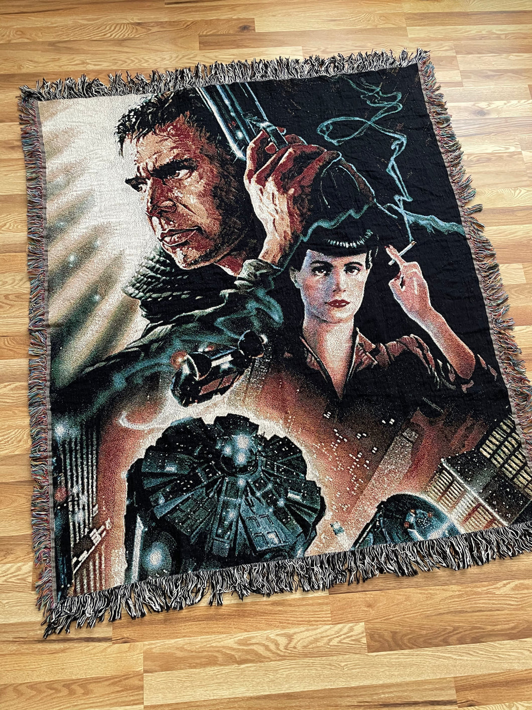 Blade Runner woven blanket / tapestry