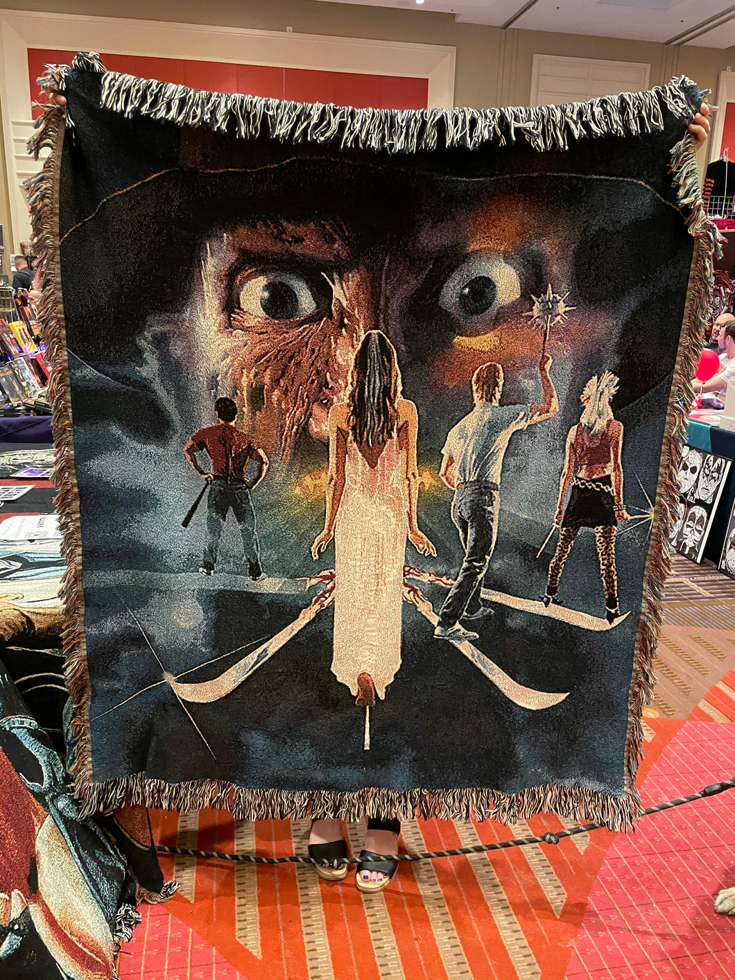 CLEARANCE Nightmare on Elm Street 3: Dream Warriors Woven Blanket / Tapestry