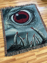 Load image into Gallery viewer, Cause of Death Woven Tapestry / Blanket
