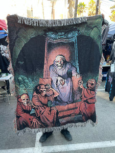 Scream Bloody Gore - Woven Tapestry / Blanket